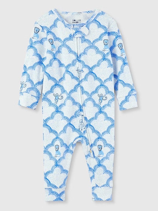 Roller Rabbit Other - Roller Rabbit x Target Baby Geo Trellis Bodysuit, 6-9M - Blue New with tags